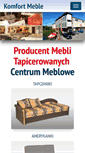Mobile Screenshot of meblekomfort.pl